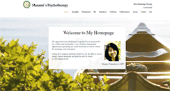 Desktop Screenshot of manamiyamamototherapy.com